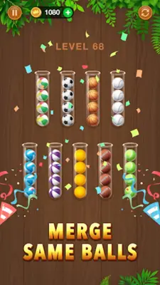 Wooden Ball Sort - Puzzle Game android App screenshot 13